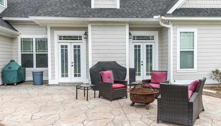 Create a Beautiful Stamped Concrete Patio in Parker, Colorado area!